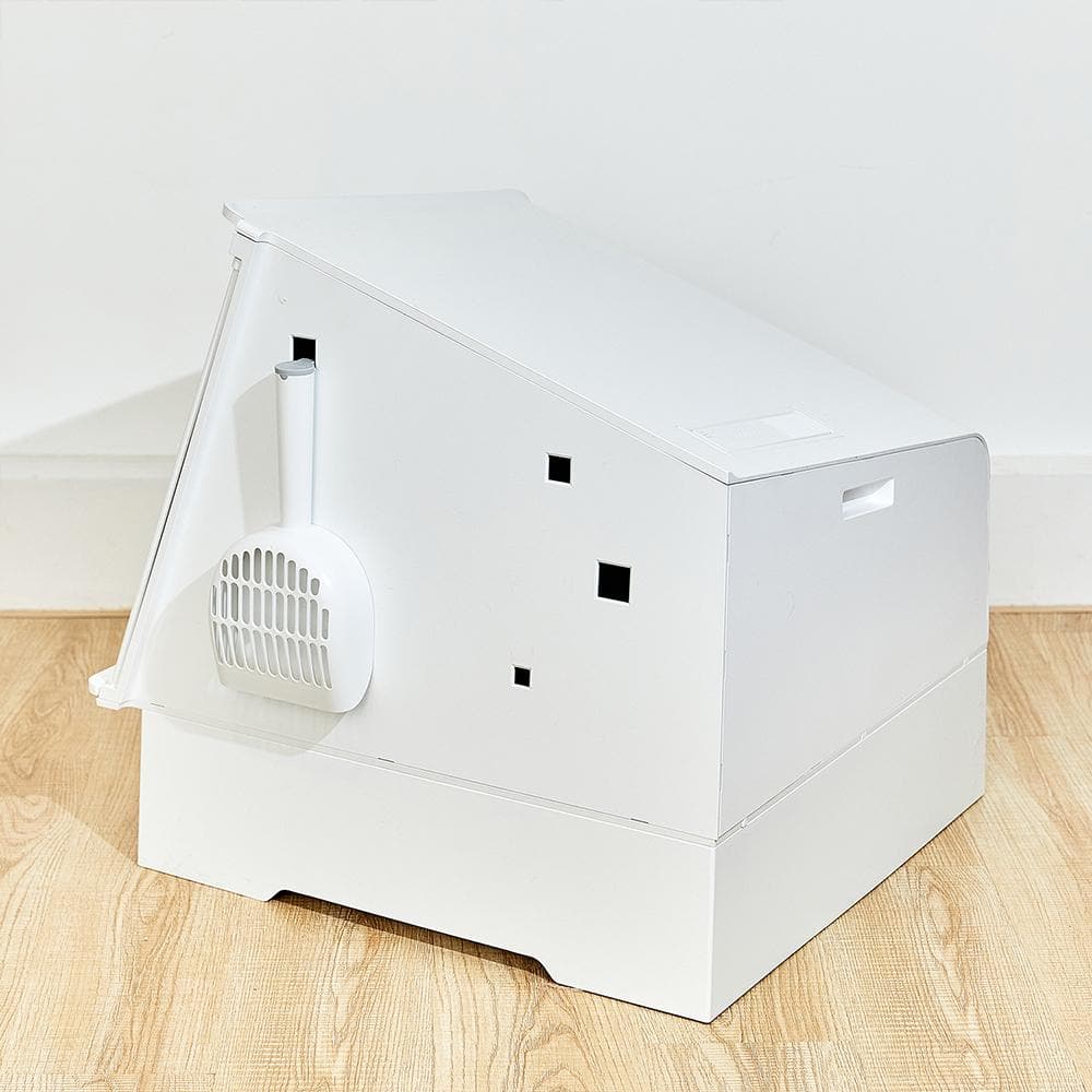PETKIT White Villa Cat Litter Box - Furbabies Online