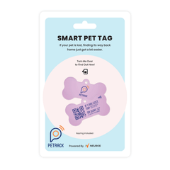 PETRACK Smart Pet Tag Pink - Furbabies Online