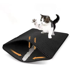 Premium Double - Layer Waterproof Cat Litter Mat - Furbabies Online