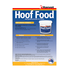 Ranvet Hoof Food:Hoof Care Supplement for Horses - Furbabies Online