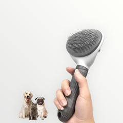 Self Cleaning Pet Hair Remover Brush For Dogs & Cats - Furbabies Online