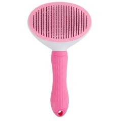 Self Cleaning Pet Hair Remover Brush For Dogs & Cats - Furbabies Online