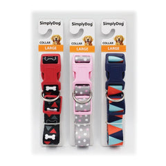 Simply DOG HEAT TRANSFER PATTERN COLLAR LARGE (CARTON OF 48) - Furbabies Online
