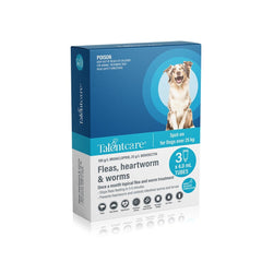 TALENTCARE Spot - On for Dogs Over 25kg, 4ml x 3 Tubes - Furbabies Online