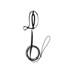 The Aviator X - LARGE BIRD HARNESS & LEASH - Black - Furbabies Online