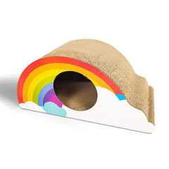 ZODIAC Rainbow Cat Scratcher （57 X 27 X 29Cm） - Furbabies Online