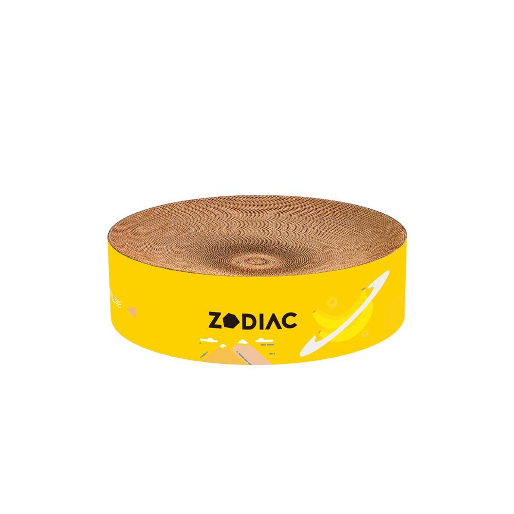 ZODIAC Round Cat Scratcher - 40 X 40 X 10CM (6 Colors) - Furbabies Online