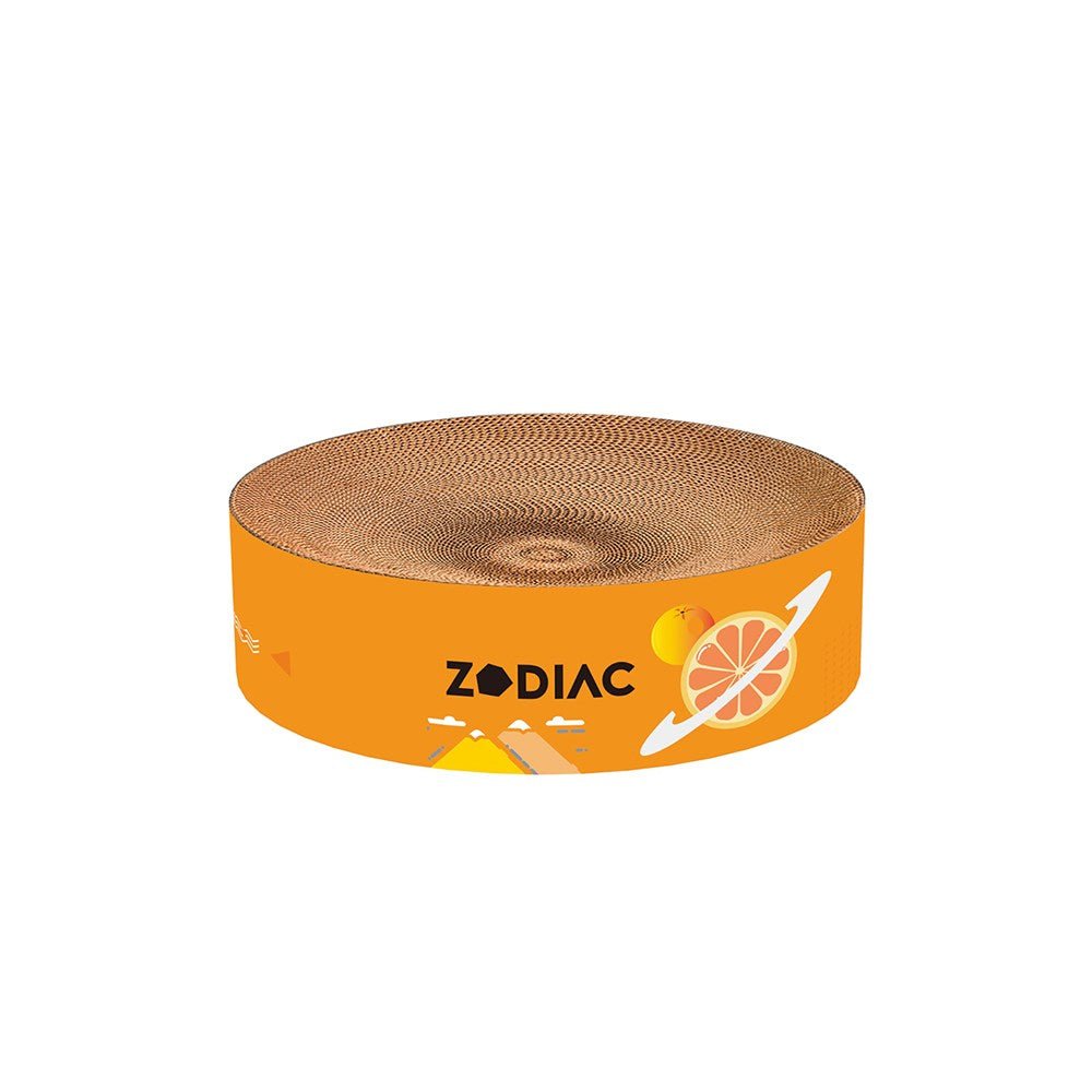 ZODIAC Round Cat Scratcher - 40 X 40 X 10CM (6 Colors) - Furbabies Online