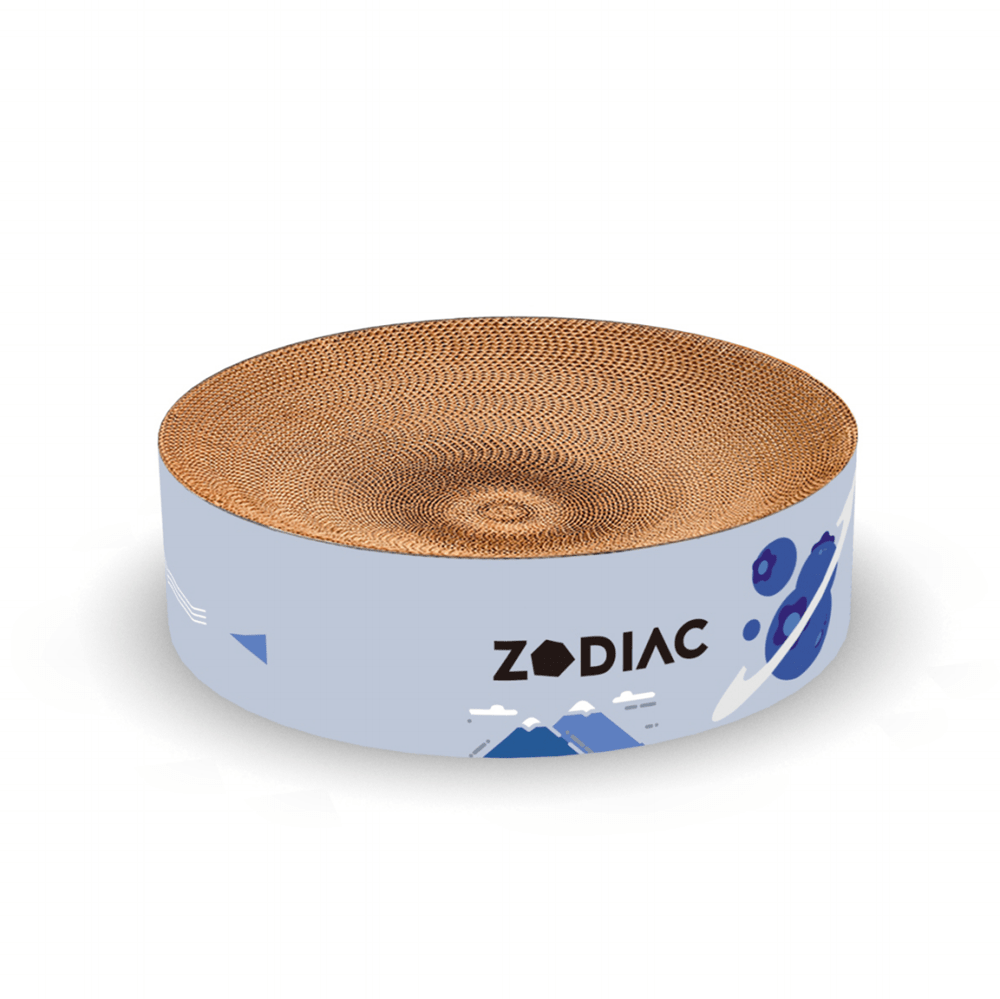 ZODIAC Round Cat Scratcher - 40 X 40 X 10CM (6 Colors) - Furbabies Online